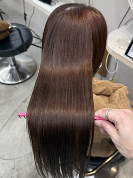 ケシキ 表参道 原宿(kesiki.) 地毛風ストレート/巻ける縮毛矯正/縮毛矯正/髪質改善ストレート