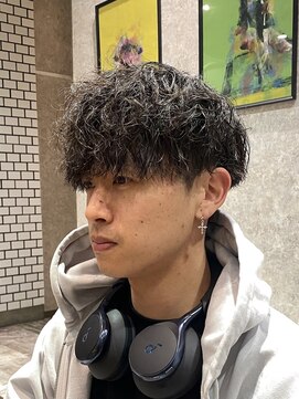 ステレオ ヘアデザイン 安城店(STEREO HAIR DESIGN) 強めシャドウパーマ×ソフトツイスト（6月）