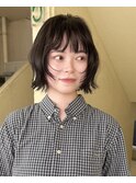 くびれヘア/アプリコットオレンジ/ハイライトカラー/栄/名古屋
