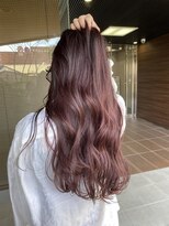 ハピネス 河原町店(Happiness)&nbsp;チェリーレッド　ロングヘア　京都美容室　進詩織