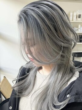 ラキング ギンザ トウキョウ(LAKING GINZA) くびれヘア/アプリコットオレンジ/夏/ハイライトカラー[銀座駅]