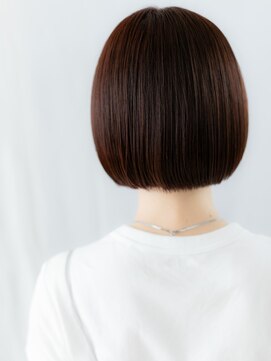 カバーヘア ブリス 戸田公園西口店(COVER HAIR bliss) シースルーバング切りっぱなし小顔補正カット//戸田公園20代30代