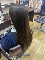 ブレイク 藤枝店(BREK)&nbsp;ベージュカラー/酸性ストレート/髪質改善酸熱トリートメント