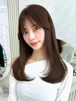 アフロートリノ(AFLOAT Leino)&nbsp;結べるレイヤーカット　ローレイヤー　薄め前髪