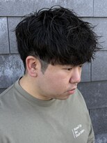 ヒュイル バイ ニアウ(Hwyl by Niau)&nbsp;メンズマッシュシャドウパーマスパイラルパーマニュアンスパーマ