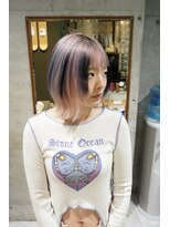 シィーム(cime) ペールピンク×ブラック デザインカラー