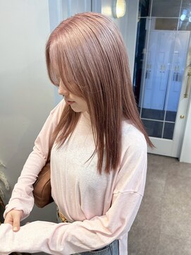 アンベリール 大名(Embellir) ブリーチ縮毛矯正#