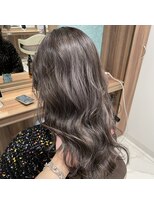 エジョン 八幡山店(Aejon) 大人レイヤーカット白髪ぼかし脱白髪染め40代50代60代