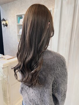 キャアリー(Caary) 福山美容室caaryチョコレートブラウン透明感髪質改善10代20代