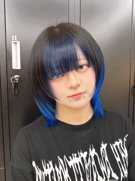 アリープパロット(ALEAP parrot) インナーカラー/ハイトーンブルー【ALEAP parrot/大西】