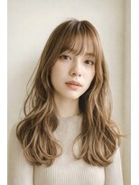 イチパーセント 横浜(1%)&nbsp;着物ヘア/ダークアッシュ/ミディアムレイヤーカット/横浜