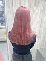 ミー 新宿(MII) ピンク/ダブルカラー/髪質改善/縮毛矯正/新宿/MII/ミイ