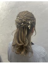 シュリット 溝の口(schritt) ハーフアップ 溝の口駅近ヘアセット ai