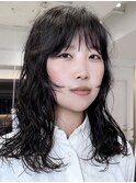 髪質改善パーマ透明感カラーダブルカラーブリーチ