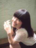 ヘアーミューズ リベロ(hair muse Livero)&nbsp;【Ｌｉｖｅｒｏ】黒髪ナチュラルミディ