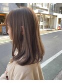 /ミルクティーベージュ/イルミナカラー/ブリーチなし/