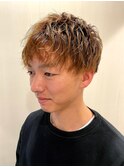 ツーブロライトスパイラルパーマ