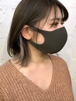 ヒート バイ アンカットラウンジ 渋谷(HEAT by UNCUT&LOUNGE)&nbsp;○インナーカラー×ベージュ