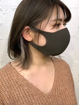 ヒート バイ アンカットラウンジ 渋谷(HEAT by UNCUT&LOUNGE) ○インナーカラー×ベージュ