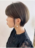ナチュラルショート_チェリーブラウンフェミニンロング_ba406841
