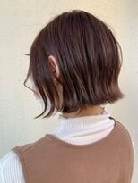 トップスタイル リッチ&nbsp;女性らしいピンクブラウン