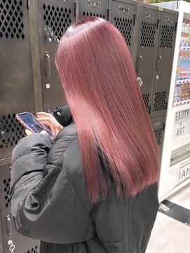 ネウィ ジャム 町田(newi JAM) ペールピンク/ブリーチカラー/髪質改善