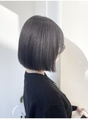 透明感ベージュぷつっとカット10代20代髪質改善ブルージュ