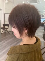 ビューエヒメ(VIEW EHIME)&nbsp;大人ラフウェーブ20代30代40代ボブブラウンスウィングショート