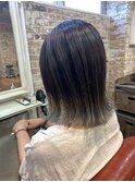 【村上】裾カラー　グレージュ≪shalu相模大野≫ &nbsp;&nbsp;&nbsp;