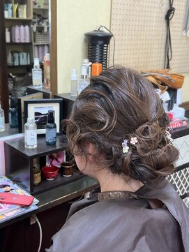 ガラ(GALA) ヘアセット