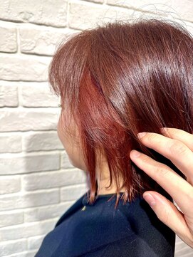 ヘア スパ ビューティー エールフォルム(HAIR SPA BEAUTY YELLFORME) インナーカラー★レッド