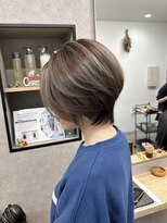 リベストバイジェービー 稲毛(li best. byjb)&nbsp;切りっぱなしボブ/エアリーロング/美髪/ピンクブラウン[稲毛]