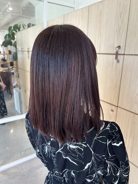 アドラーブル 万代店 (adorable) 艶感丸みワンカールシースルーバングエアリーカール大人美人