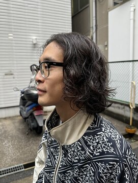 ヒカリス 中崎店(HIKARIS) メンズ × パーマ