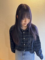 リト(riTo)&nbsp;ラベンダーカラー　レイヤーカット