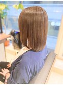 ミディアムボブ/似合わせカット