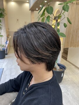 シオン(sion) メンズショート/リバースセンターパート/20代/30代/40代/50代