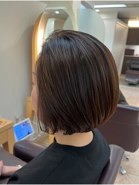 松本平太郎美容室 銀座パートフォー(PART４) 白髪ぼかしハイライト　　◎３０代　４０代　５０代