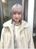 ハイトーンホワイトシルバーブロンドパールホワイトカラー