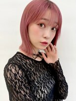 ソア 並木坂(Soa)&nbsp;韓国ボブ/切りっぱなしボブ/タッセルボブ/透明感カラー/Minori