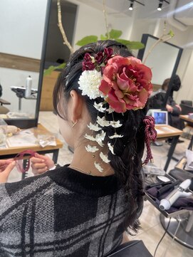 ケンジ 南林間(KENJE) 卒業式ヘアセット