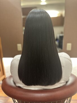 ハルール(Haru-Ru) キレイ髪ストレート　プレミアム補修　カット