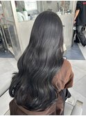 透けるフェイクブラック