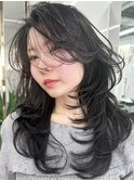 レイヤーカット/顔周りカット/韓国風レイヤー/三ノ宮/元町