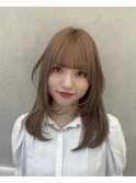 シークレットハイレイヤー×マロンベージュ