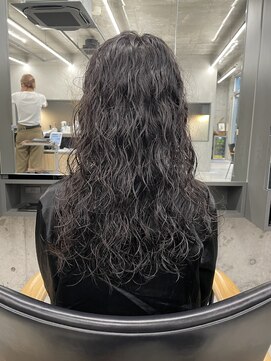 キーチェ 梅田中崎町(keych) レイヤーカット/ウェーブミディアム[中崎町/梅田駅］