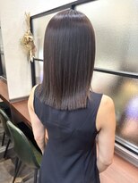 プチメゾントウキョウ(Petit Maison Tokyo) 髪質改善ストレート_切りっぱなし