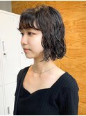 ボブパーマ　ニュアンスパーマ　ラフパーマ　パーマ