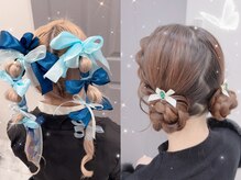 リシェル 原宿店(Ricel)の雰囲気（持ち込みヘアアクセを使ったアレンジ◎[ヘアセット/推し活/原宿]）