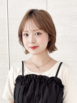 ロンドグロワール 大宮(Lond Gloire) 大人ガーリー/ミニボブレイヤー/ミディアムレイヤーカット/大宮